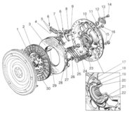 Koppeling, drukgroep enkel 1601