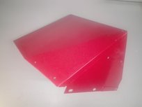 80-8404020 Spatbord achterstuk staal links breed