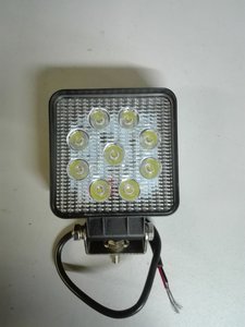 Werklamp LED vierkant 27W